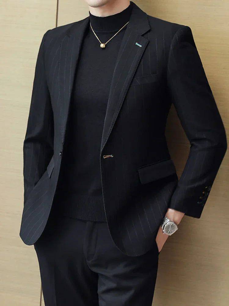 Blazer Masculino Slim Casual