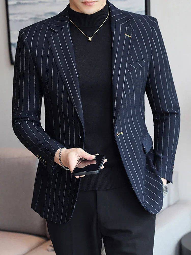 Blazer Masculino Slim Casual