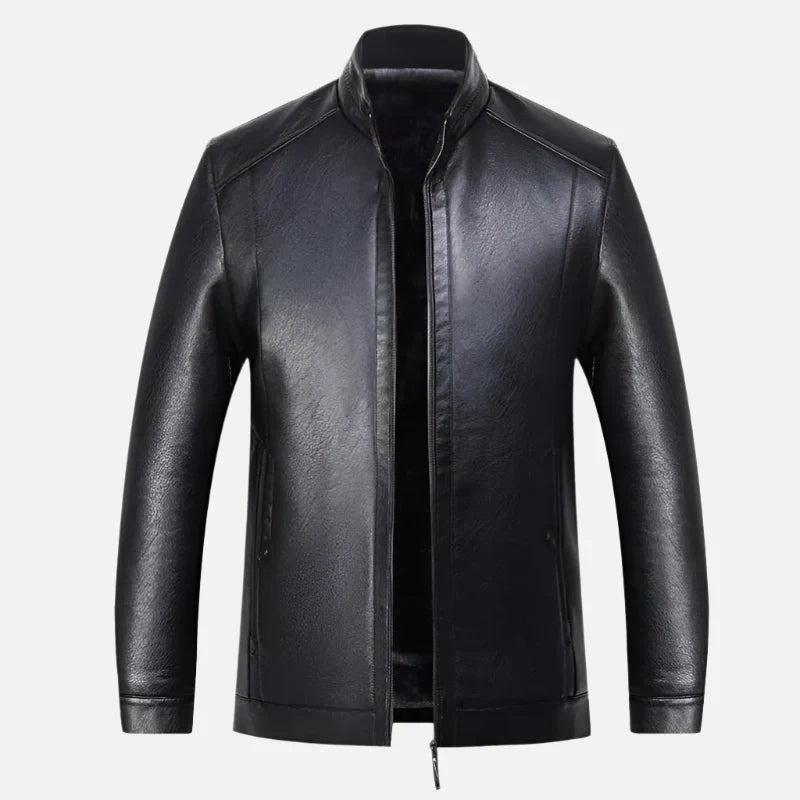 Jaqueta De Couro Masculina Nalu NL208