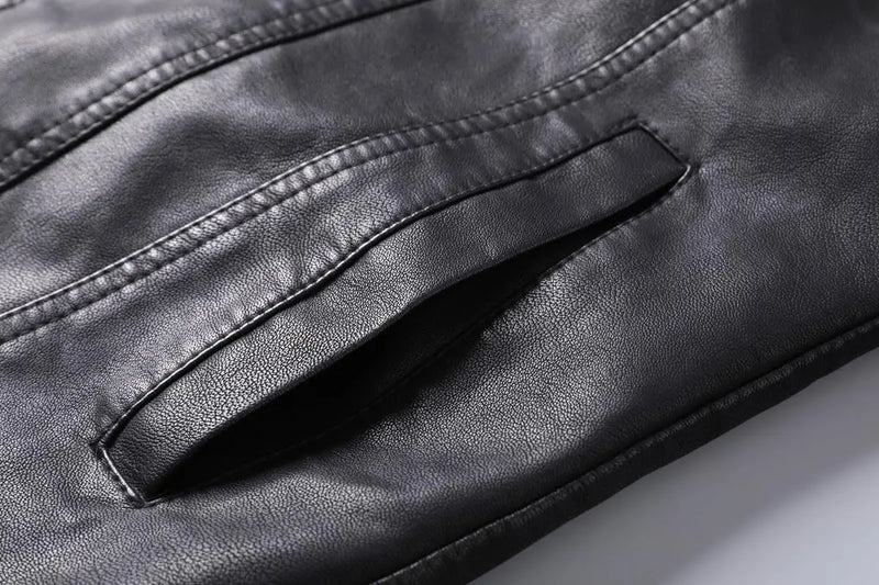 Jaqueta Masculina de Couro NALU NL711