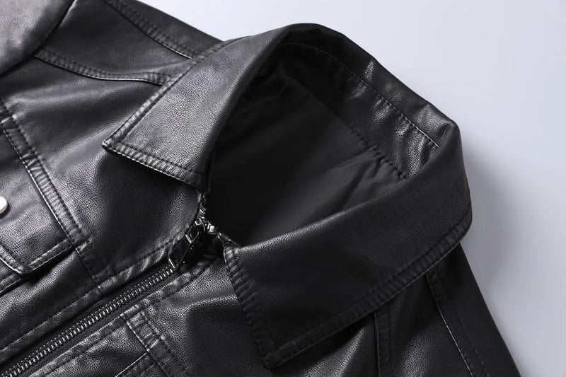 Jaqueta Masculina de Couro NALU NL711